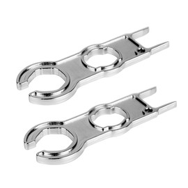 SGERUFZ Set of 2 key tensioners set, aluminium tool, spanner for PV plug, plug-in mounting tool for plug, for solar panel cable, PV system wire and connector
