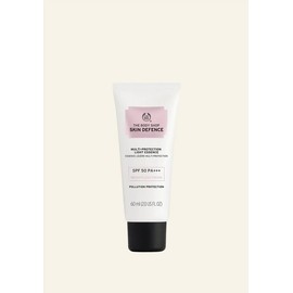 THE BODY SHOP Skin Defence Multi- Protection Light Essence SPF 50 PA +++ WEIGHTLESS FINISH, SPF 50 PA+++, HELPS PROTECT FROM POLLUTION