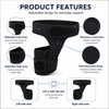 Adjustable Neoprene Groin and Thigh Compression Wrap, Hip Support Brace,