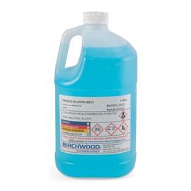Birchwood Presto Black BST4 Technologies - cold brush on blackener solution for iron and steel alloys traditional patina steel blue and black oxide touch-up (1 Gallon)