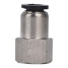 Female Straight Pneumatic Connecter Straight Pneumatic Quick Fitting Air Line
