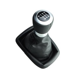 Newtown2700-parts Gear Knob 6 Gears + Gear Stick Gaiter + Frame Compatible with Seat Alhambra 2000-2010