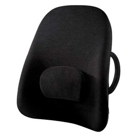 Lowback Backrest Support Obusforme Black (Bagged)