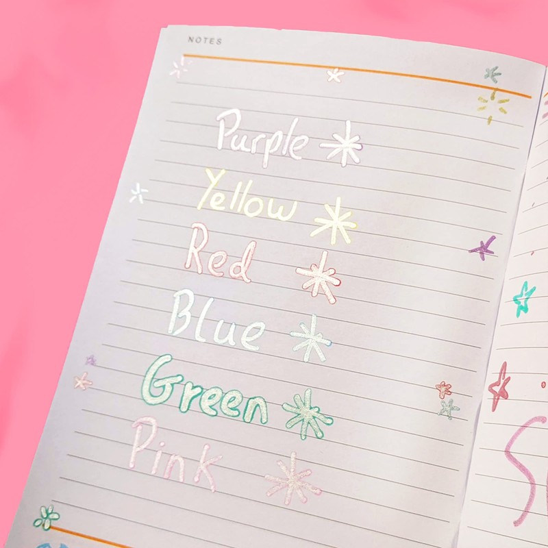 Tinc Sparkly Glitter Edge Pen Set for Kids to use