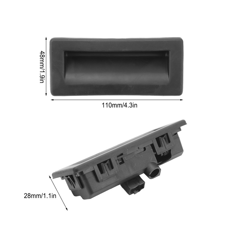 Rear Door Lock Handle 3V0827566 Sensitive Control Switch For Octavia