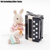 Odoria 1/6 Scale Miniature Accordion Dollhouse Musical Instrument Accessories