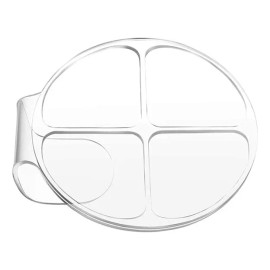 GAB Beauty 1 Paleta Lisa P' Mezclar Maquillaje Con Divisiones_acrílico