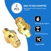 SMA to MCX Adapter TUOLNK SMA Female to MCX Female