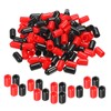 QUARKZMAN Pack of 100 Rubber End Caps Cover Assortment 8