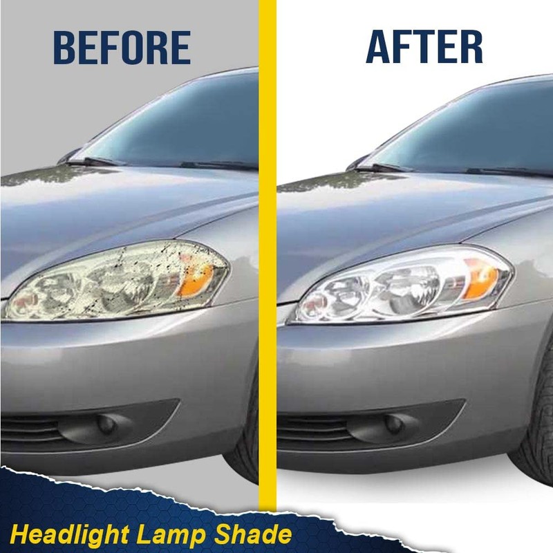 PIT66 Headlight Lens Cover, Compatible with 2006-2016 Chevy Impala Limited