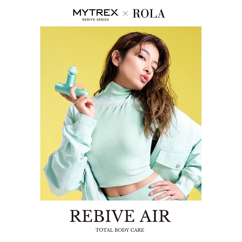 MYTREX マイトレックス REBIVE AIR ホワイト 筋膜リリースガン ハンディガン ボディケア フェイスケア 筋肉ほぐし