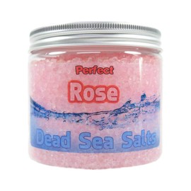 Rose Dead Sea Salts - Bath Soaks, Herbal Bath Salts, Sea Salt, Rose Bath Salt Soak, Natural Dead Sea Salt, Bath Gifts, Bath Favors Spa Gifts