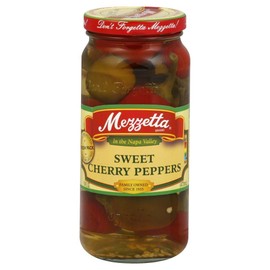 Mezzetta Cherry Peppers Sweet 16.0 OZ(Pack of 4)
