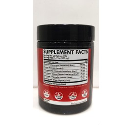 Mecisco 6in1 Shatavari Powder Organic - Blended with Shatavari Root, Bacopa Monnieri, Ashwagandha Root, Vitex Berry, Fenugreek & Black Pepper