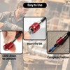 4 Pcs Drill Bit Extension, 2/4/6/12" Impact Driver Drill Extension