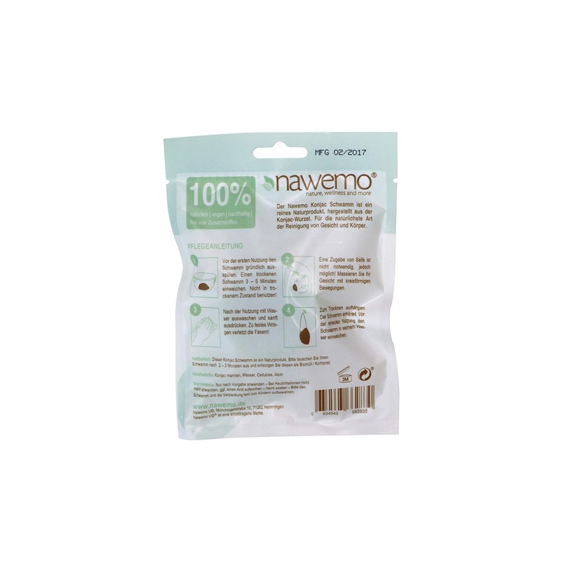 Konjac Sponge Aloe Vera for Dry Skin