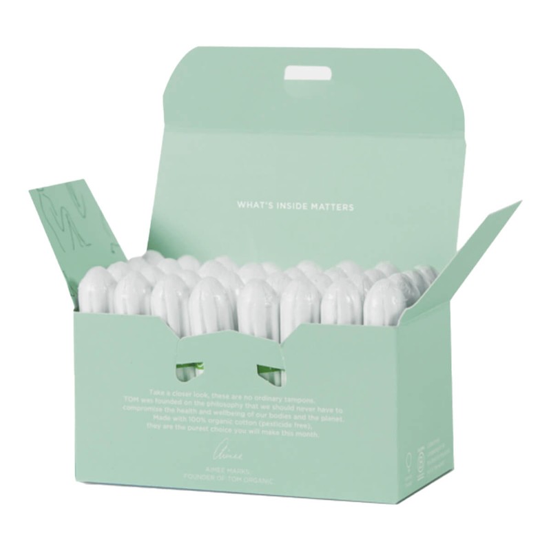 TOM Organic Regular Tampons, 32 Pack