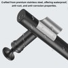Shower Door Handle 145mm Hole to Hole Stainless Steel Door