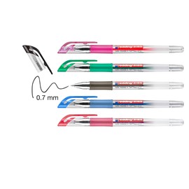 edding 2185 Crystaljelly Pens Pack of 5 - Standard Assortment