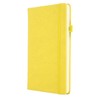 A5 Lined Notebook Portable PU Leather Hardcover Notebook with Elastic