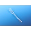Reusable Clear Heavy Duty Plastic Cutlery (50 Forks)