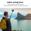 Extendable Selfie Stick Tripod for Pocket 3 Action 4 Aluminum