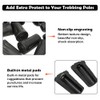 6 PCS Rubber Tips for Walking Sticks & Trekking Poles