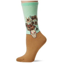 Hot Sox womens Artist Series Novelty Fashion Casual Crew Socks