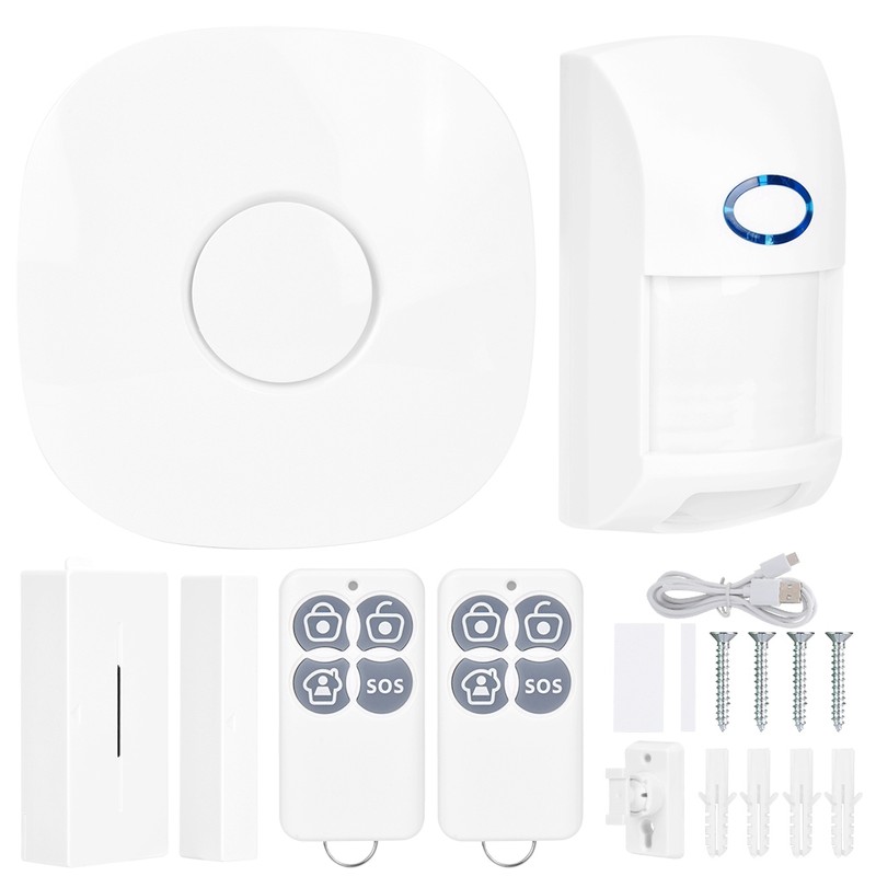 GSM Alarm Host Home Burglar Alarm Wireless Sensor System Remote