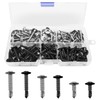 120pcs M4.2 Self Tapping Flat Head Screws 410 Stainless Steel