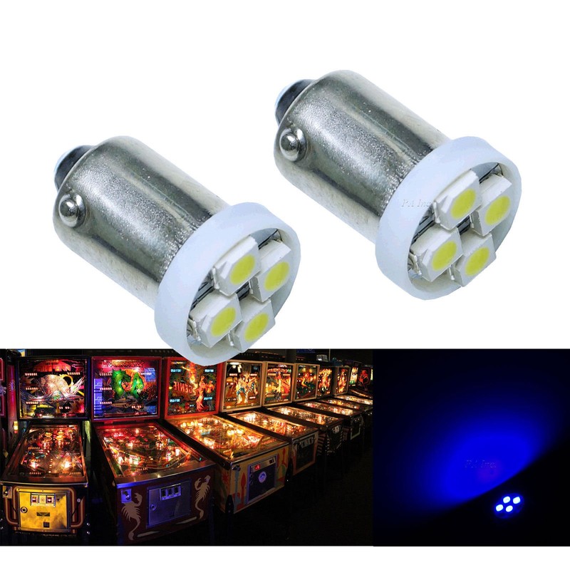 PA 10PCS #1893 #44 #47 #756 #1847 BA9S 4SMD LED