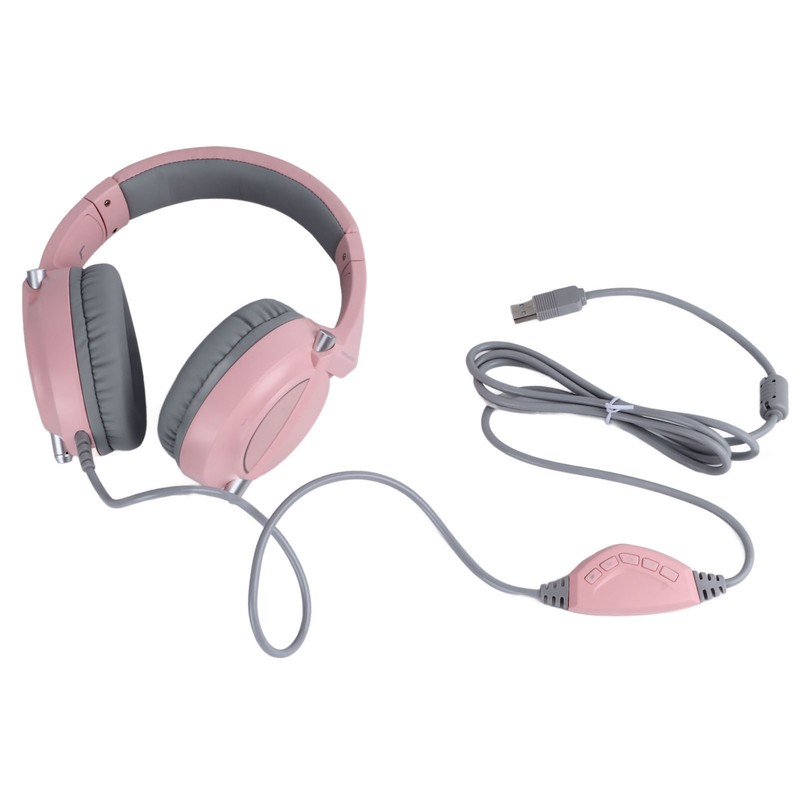Gaming Headset 7.1 Sound RGB Light 50mm USB Powerful Bass