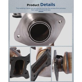 VAVICARS Catalytic Converter Direct-Fit Stainless Steel For 2010 2011 Honda CRV 2.4L (EPA Approved)