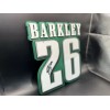 Saquon Barkley 26 Logo Sign Display | 3D Wall Desk