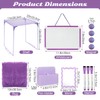 12 Pcs Locker Organizer and Decorating Kit, First Day of