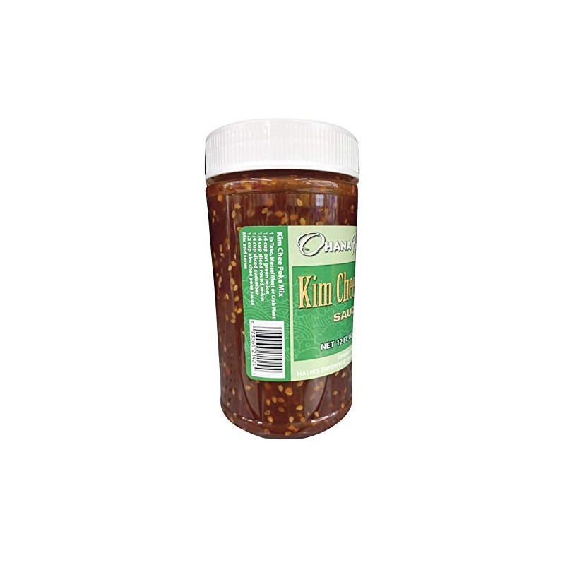 Ohana Flavors Hawaiian Poke Sauce (Kim Chee, 12 Fluid Ounce)