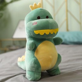 JOSON Cute Dinosaur Plush Animals, Super Soft Dinosaur Plush Dolls for Birthday Gifts for Boys and Girls (Green)