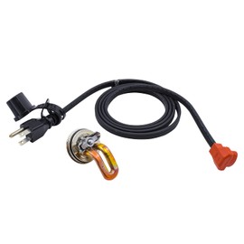 Zerostart 3100045 Freeze Plug Engine Block Heater for Caterpillar, Detroit, Massey Ferguson, Perkins, 1-1/2-Inch Diameter | CSA Approved | 120 Volts | 600 Watts