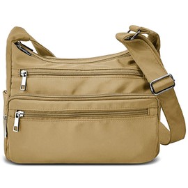 Cross Body Bag Women Lightweight Purses for Women Crossbody Water Resistant Multi Pockets Anti Theft Shoulder Bag
