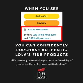 Lola’s Fine Hot Sauce - Green Jalapeño and Serrano | Family Recipe | All-Natural, Gluten-Free, Keto | Made with Jalapeños, Serrano Peppers and Lime | 6 PACK x 5 fl oz