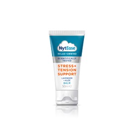NytEase Balm 50ml - Stress and Tension Support - Formulated with a Fragrance Blend of Passionflower, Lavender, Aloe and Lotus Flower Plant Extract - Massage into Pulse Points, Neck, Shoulders and Hand