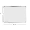 SUM Magnetic Dry Erase Board, 48" x 36", White (PT_000001553)