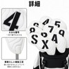 Golf Iron Covers Magnetic Wedge Covers Club Head Covers Set