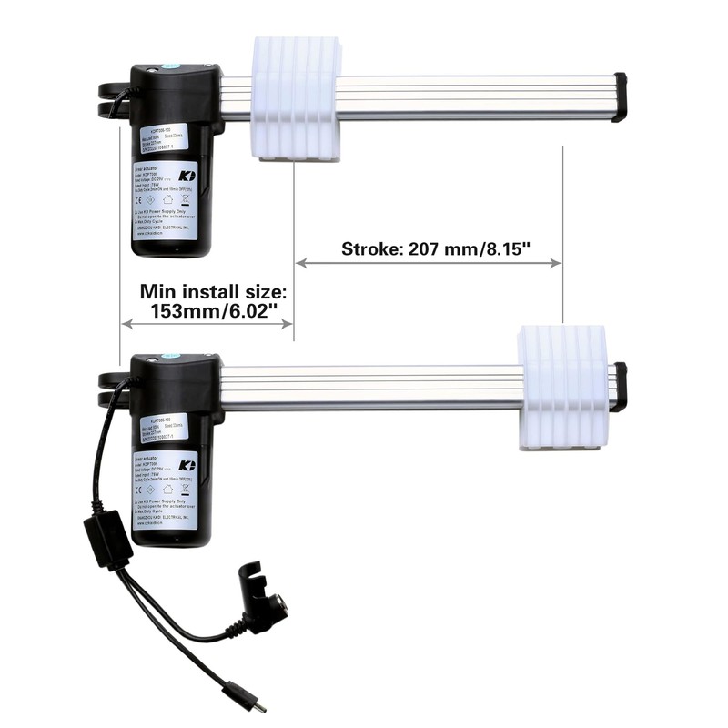 Linear Actuator Kaidi Model KDPT005-100 Motor Replacement for Lift Chairs