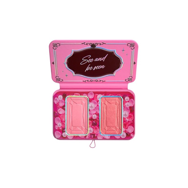 Nyx Professional Makeup, Bridgerton Paleta de Rubor, Tono: Wallflower (rosa).