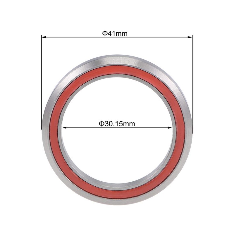 sourcing map MH-P03K Bicycle Headset Sealed Chrome Steel Bearings 30.15