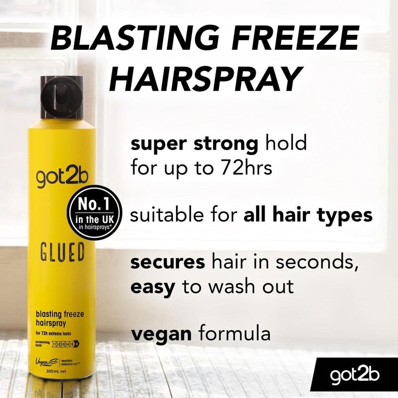 Got2B Weatherproof Hair Styling Spray 10.14 Fl Oz Ultimate Hold