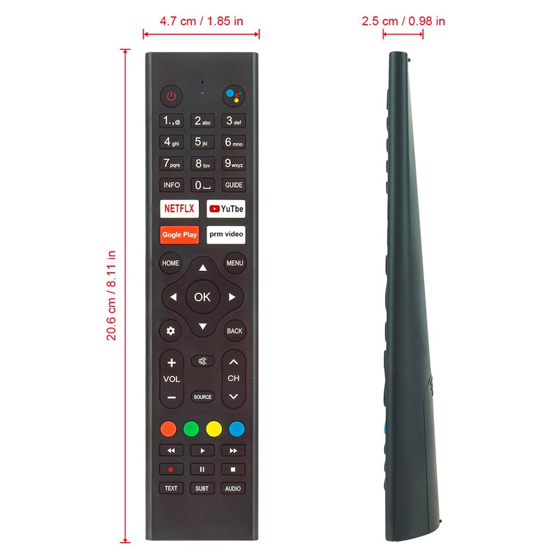 VINABTY Replacement Remote Control Compatible with WALTON TV