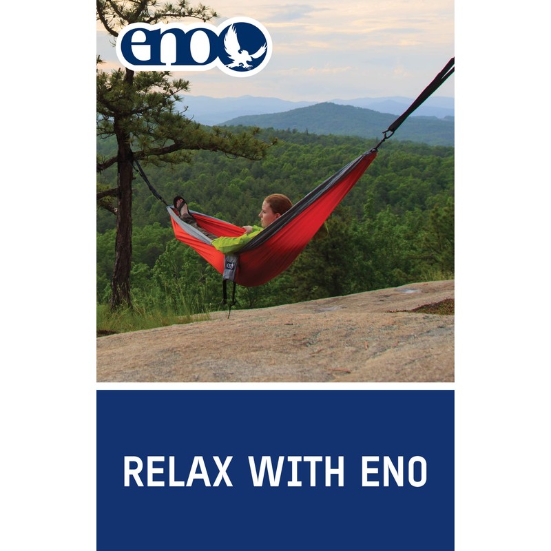 ENO, Eagles Nest Outfitters SingleNest Lightweight Camping Hammock, Purple/Teal