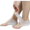 MMSZHL Plantillas de Aumento, 1 par Taloneras de Gel Aumenta Altura Invisible para Hombre y Mujer, 3-5cm Pntils de Silicona Cómodos y Transpirables, Plantillas Invisibles para Masaje de Pies (4 cm)